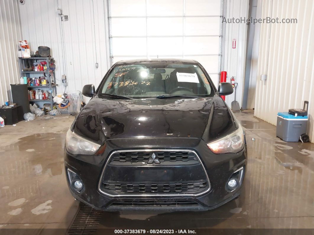 2013 Mitsubishi Outlander Sport Se Black vin: 4A4AR4AU6DE002436