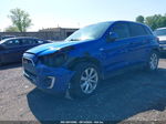 2015 Mitsubishi Outlander Sport Se Blue vin: 4A4AR4AU6FE001628