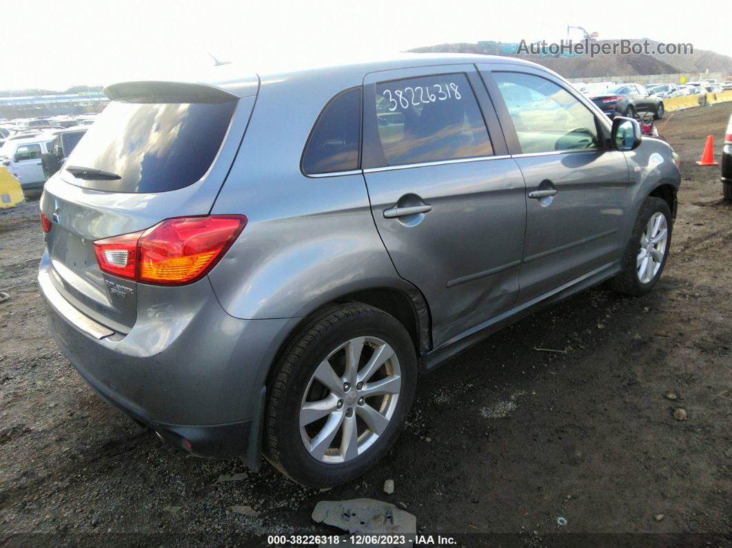 2013 Mitsubishi Outlander Sport Se Gray vin: 4A4AR4AU7DE009508