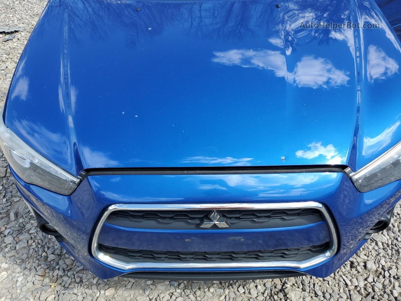 2015 Mitsubishi Outlander Sport Se Синий vin: 4A4AR4AU7FE010533