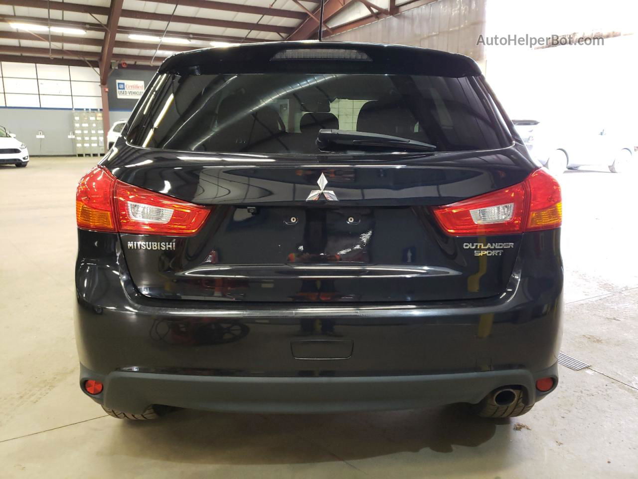 2015 Mitsubishi Outlander Sport Se Черный vin: 4A4AR4AU7FE022357