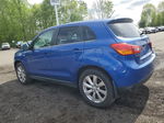 2015 Mitsubishi Outlander Sport Se Blue vin: 4A4AR4AU8FE009696