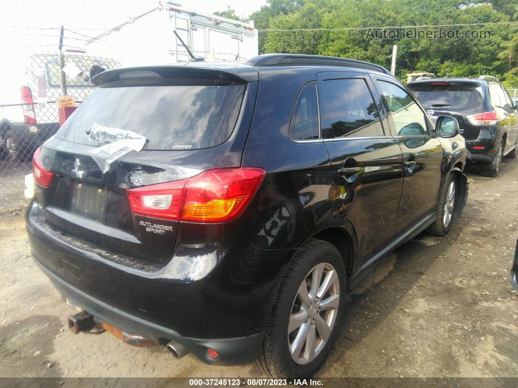 2013 Mitsubishi Outlander Sport Se Black vin: 4A4AR4AU9DE003998