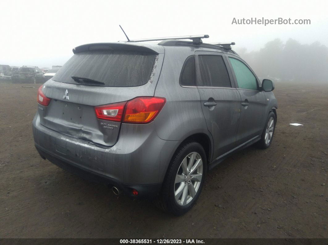 2015 Mitsubishi Outlander Sport Se Gray vin: 4A4AR4AU9FE053500