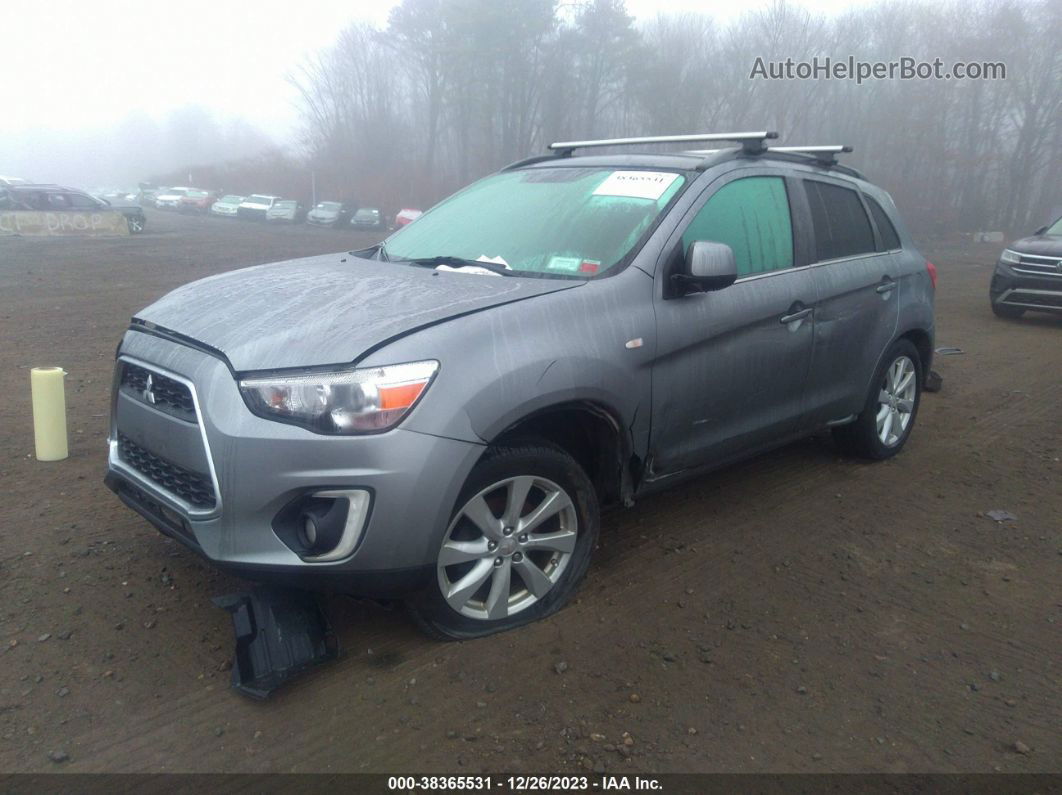 2015 Mitsubishi Outlander Sport Se Gray vin: 4A4AR4AU9FE053500