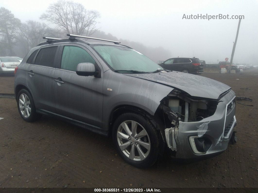 2015 Mitsubishi Outlander Sport Se Gray vin: 4A4AR4AU9FE053500