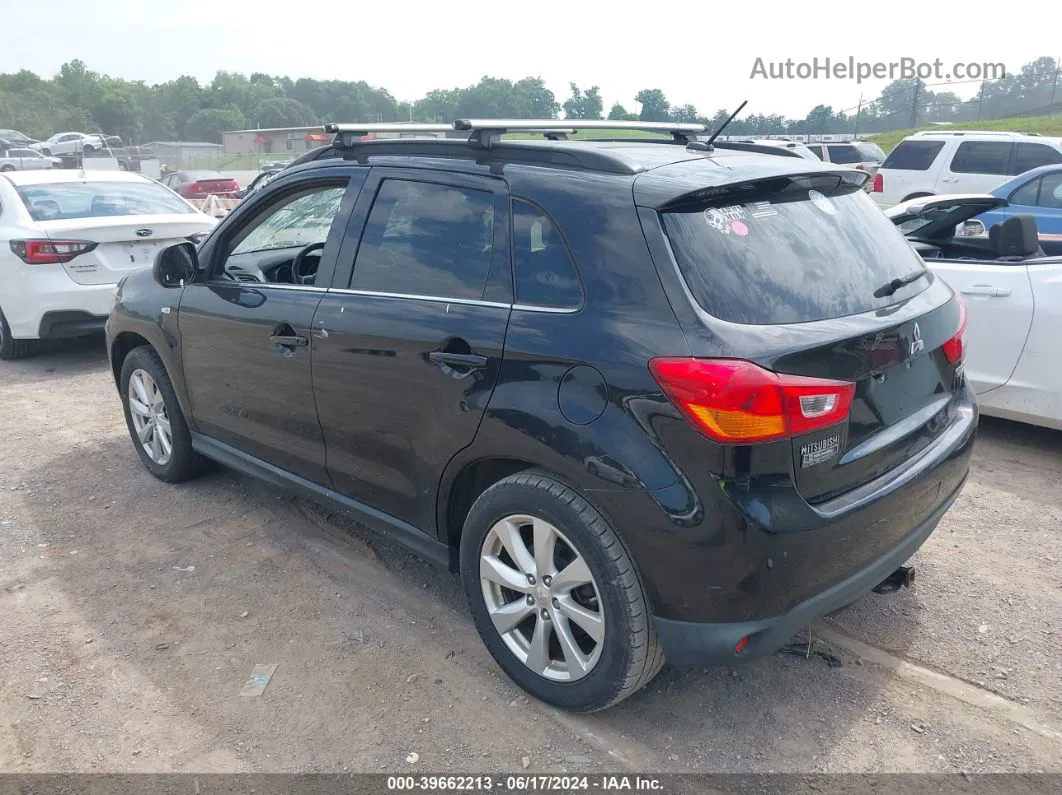 2015 Mitsubishi Outlander Sport Se Black vin: 4A4AR4AUXFE025138