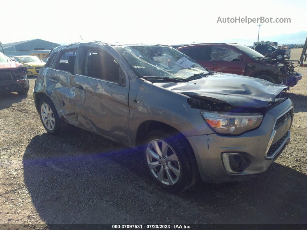 2015 Mitsubishi Outlander Sport Se Silver vin: 4A4AR4AUXFE033840