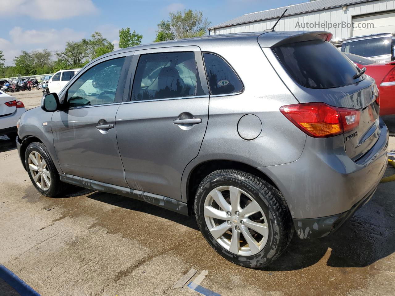 2015 Mitsubishi Outlander Sport Se Серый vin: 4A4AR4AUXFE052551