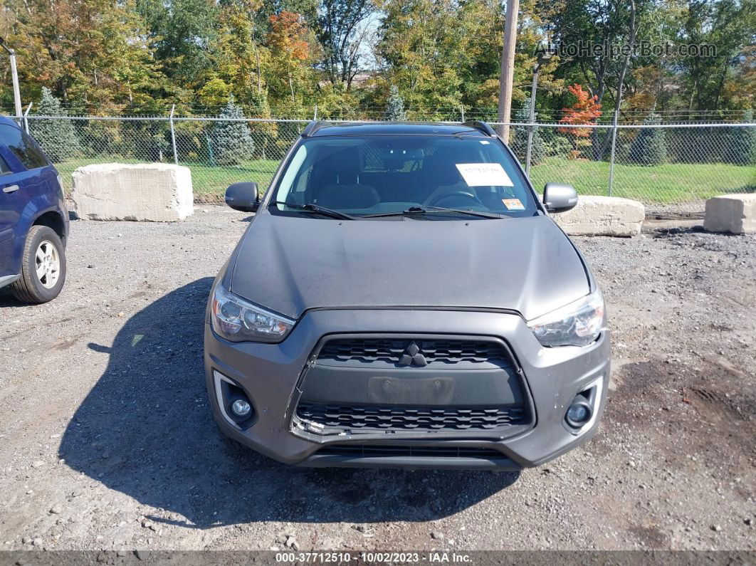 2015 Mitsubishi Outlander Sport 2.4 Gt Dark Brown vin: 4A4AR4AW1FE042640