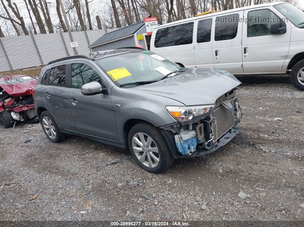 2015 Mitsubishi Outlander Sport Gt Серый vin: 4A4AR4AW6FE035652