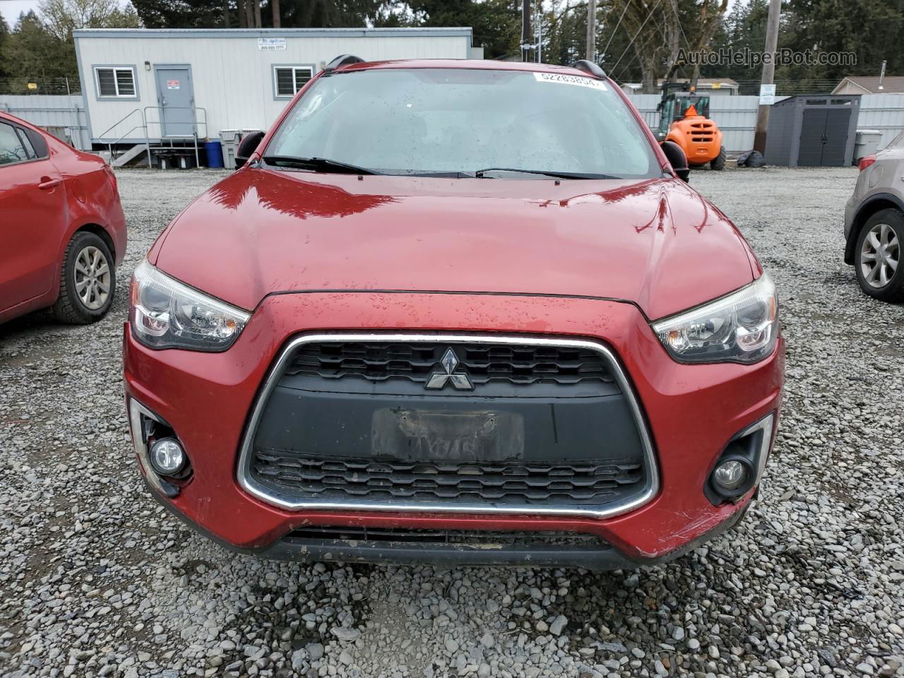 2015 Mitsubishi Outlander Sport Se Burgundy vin: 4A4AR4AW6FE061023