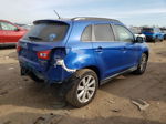 2015 Mitsubishi Outlander Sport Se Blue vin: 4A4AR4AWXFE027876