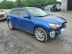 2015 Mitsubishi Outlander Sport Se Blue vin: 4A4AR4AWXFE030406