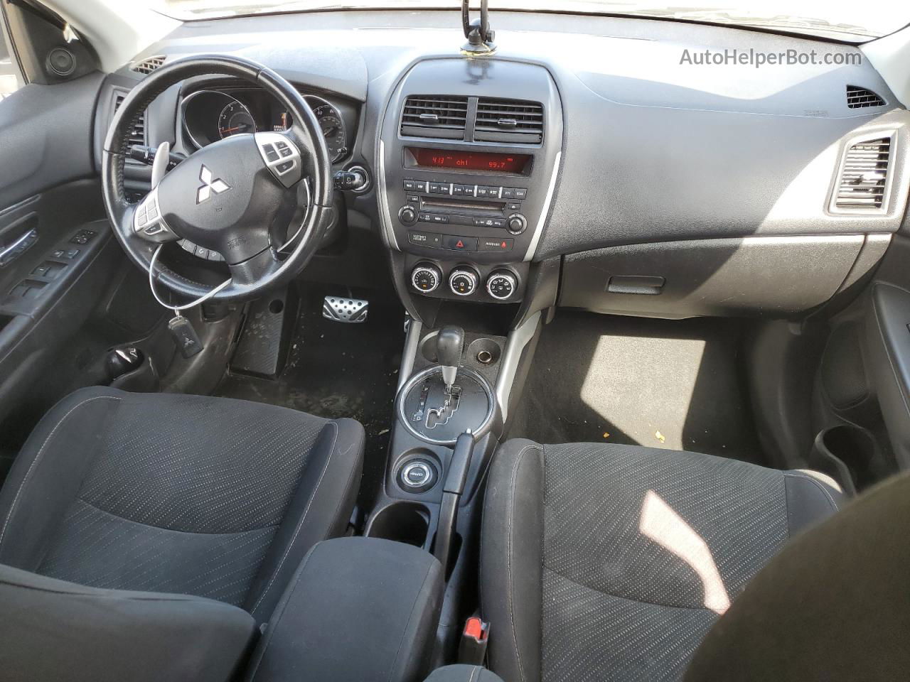 2013 Mitsubishi Outlander Sport Le Черный vin: 4A4AR5AU0DE018668