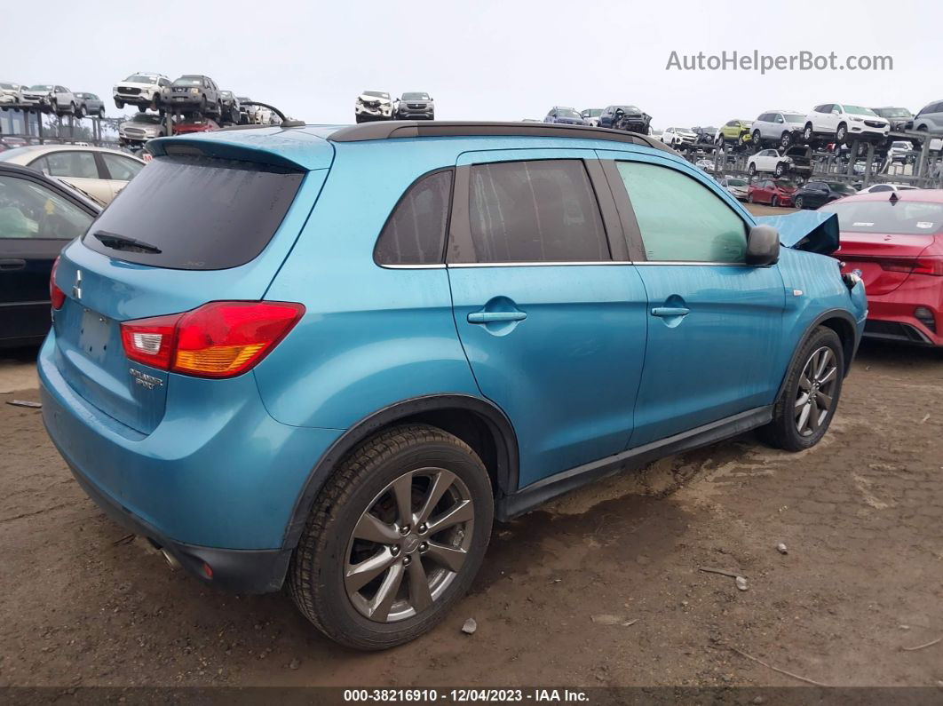 2013 Mitsubishi Outlander Sport Le Light Blue vin: 4A4AR5AU1DE020882