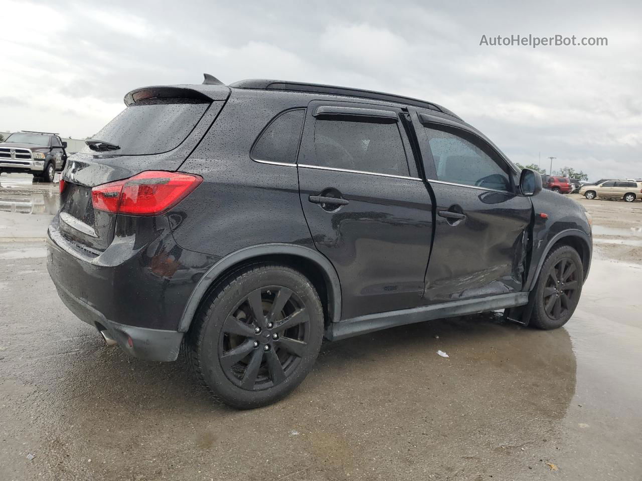 2013 Mitsubishi Outlander Sport Le Black vin: 4A4AR5AU2DE020910