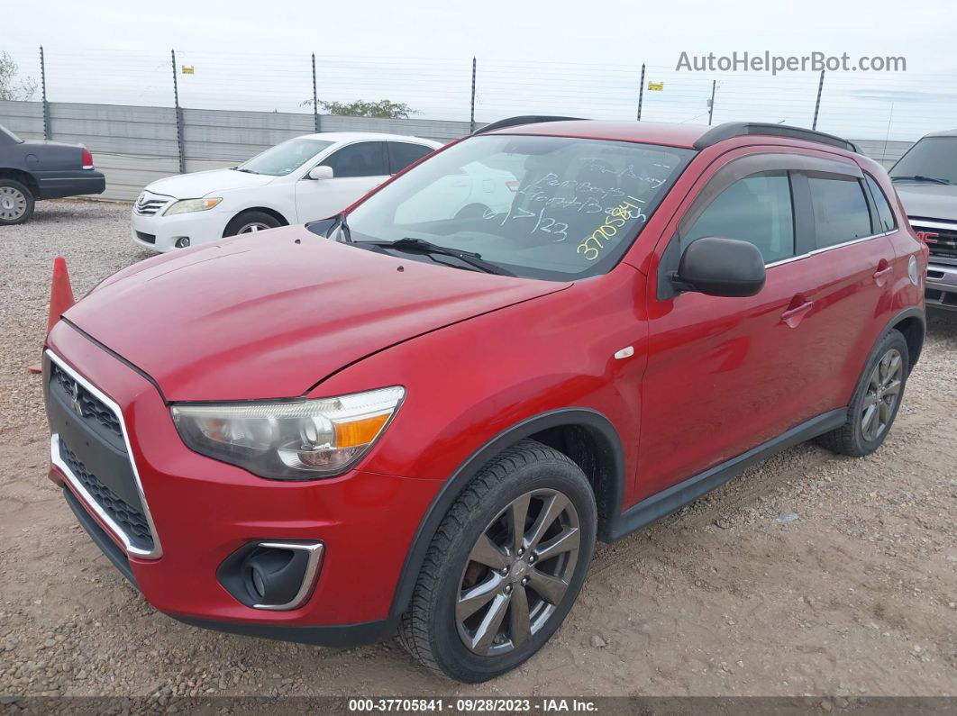 2013 Mitsubishi Outlander Sport Le Red vin: 4A4AR5AU5DE018374