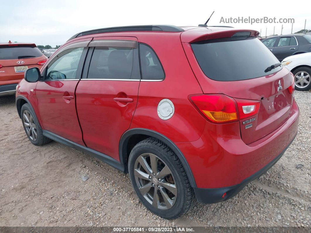 2013 Mitsubishi Outlander Sport Le Red vin: 4A4AR5AU5DE018374