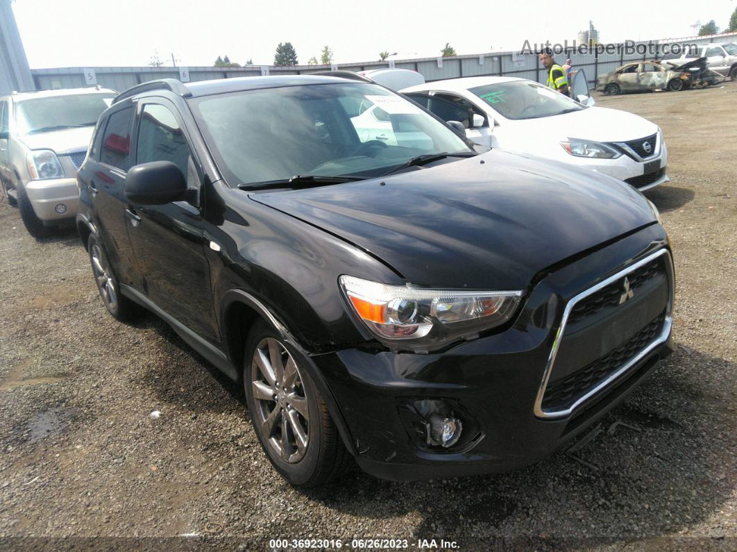 2013 Mitsubishi Outlander Sport Le Черный vin: 4A4AR5AU5DE021436