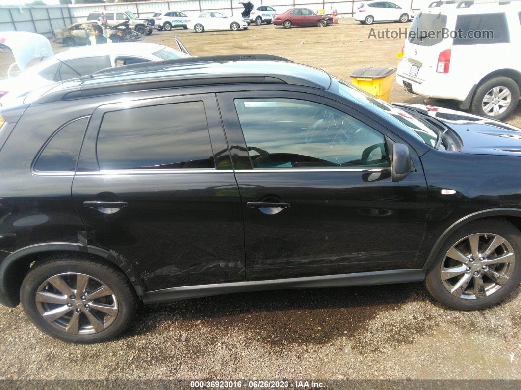 2013 Mitsubishi Outlander Sport Le Черный vin: 4A4AR5AU5DE021436