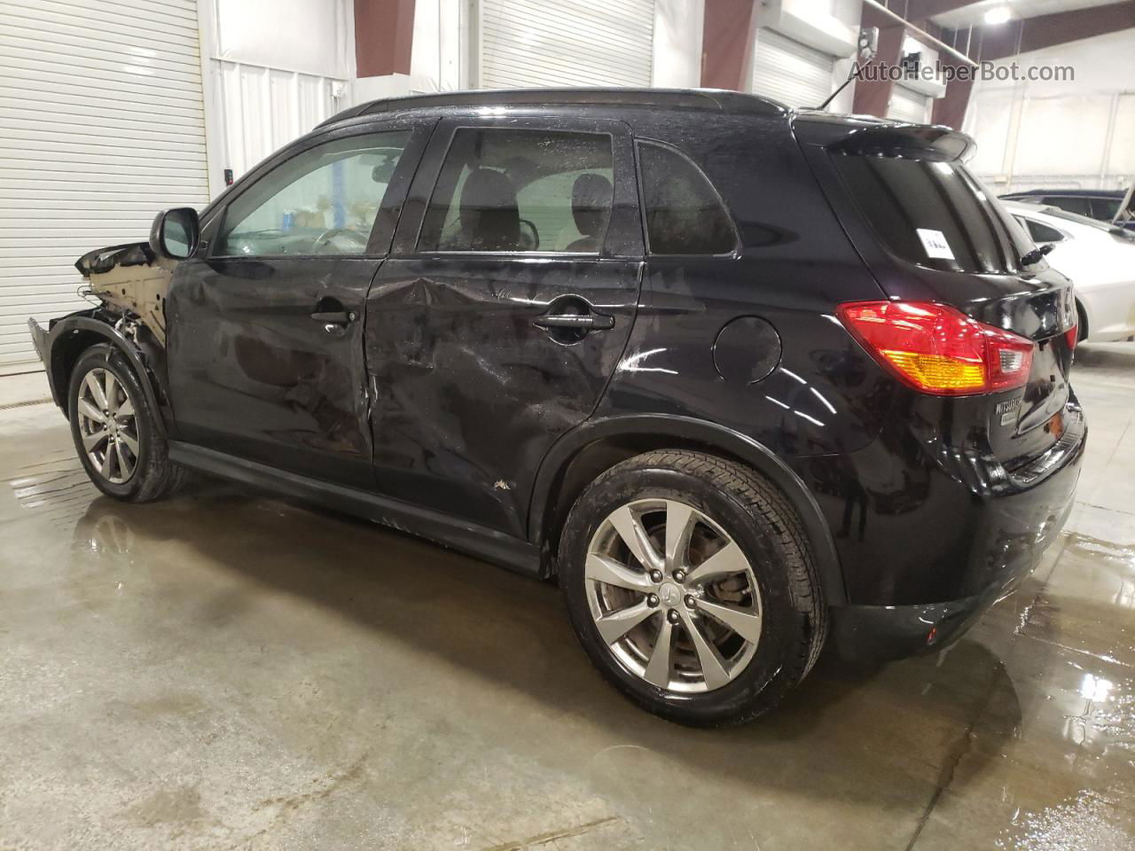 2013 Mitsubishi Outlander Sport Le Черный vin: 4A4AR5AU6DE016911