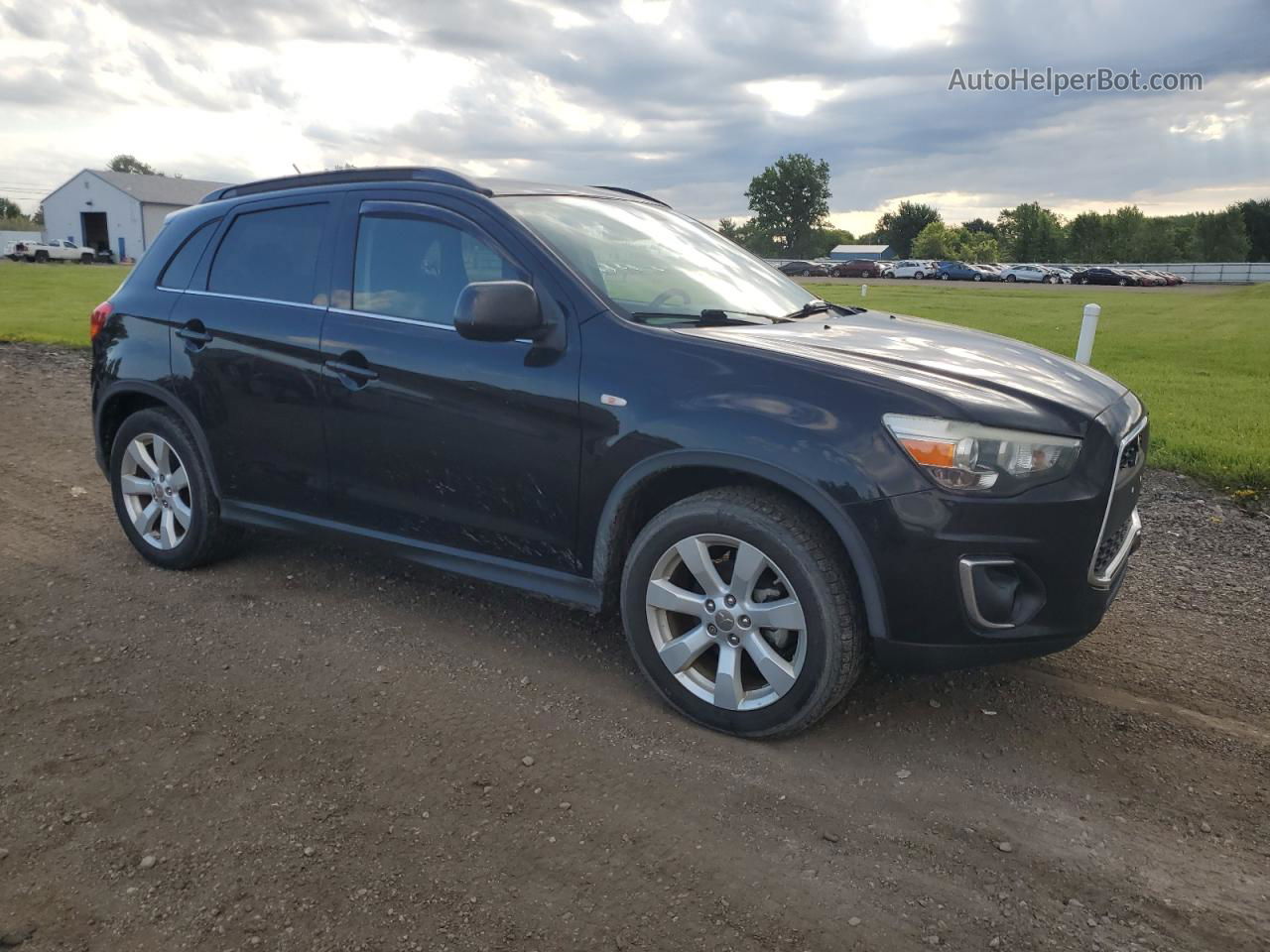 2013 Mitsubishi Outlander Sport Le Black vin: 4A4AR5AU6DE018092