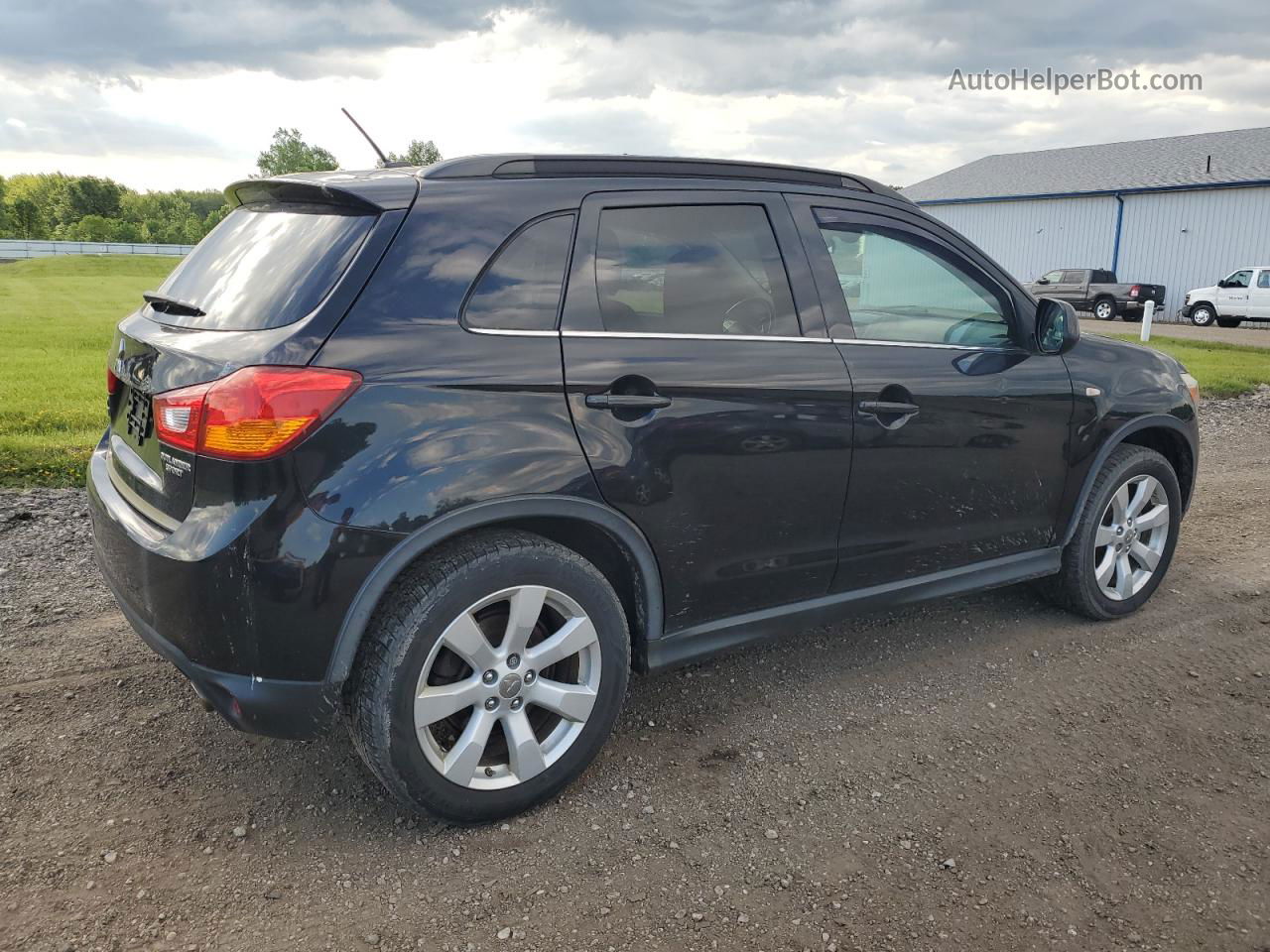 2013 Mitsubishi Outlander Sport Le Black vin: 4A4AR5AU6DE018092