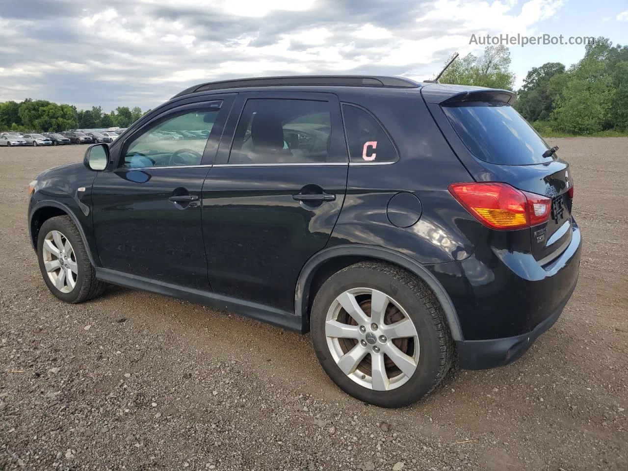 2013 Mitsubishi Outlander Sport Le Black vin: 4A4AR5AU6DE018092