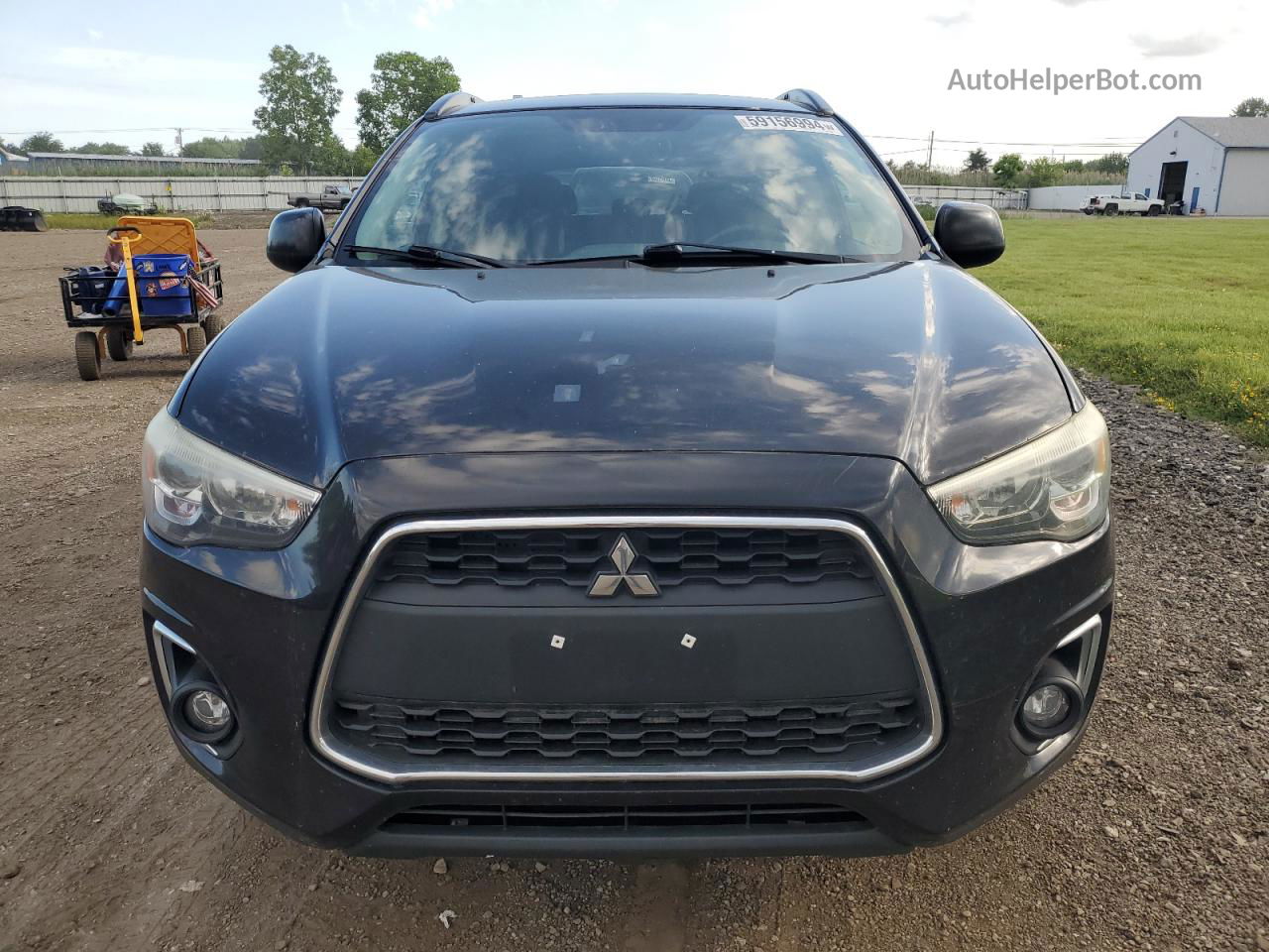 2013 Mitsubishi Outlander Sport Le Black vin: 4A4AR5AU6DE018092