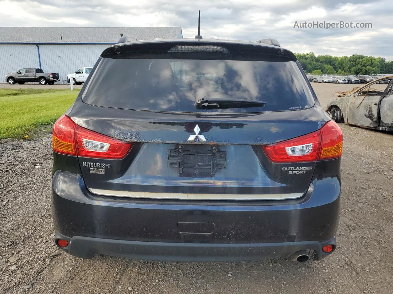 2013 Mitsubishi Outlander Sport Le Black vin: 4A4AR5AU6DE018092