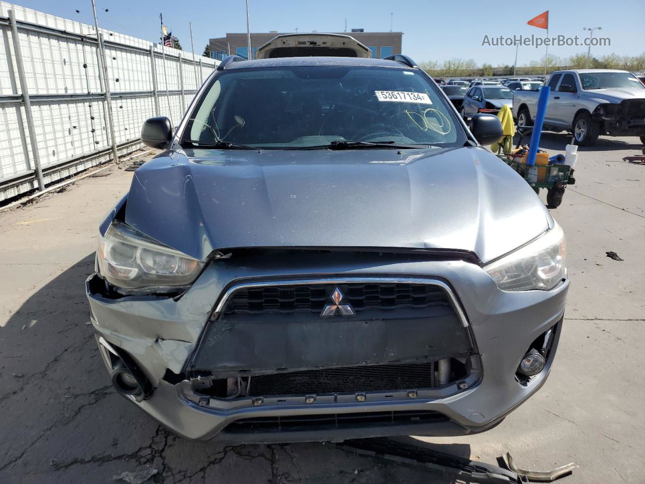 2013 Mitsubishi Outlander Sport Le Gray vin: 4A4AR5AU7DE023799