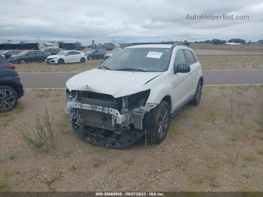 2013 Mitsubishi Outlander Sport Le White vin: 4A4AR5AU8DE025559