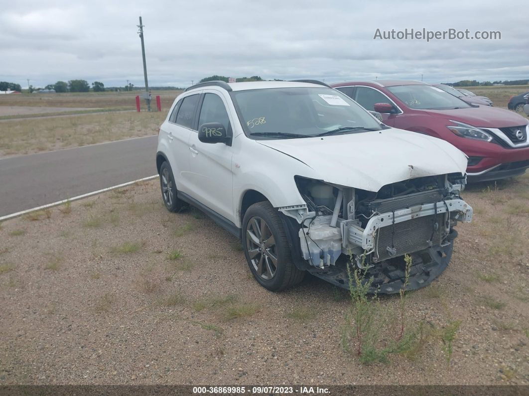 2013 Mitsubishi Outlander Sport Le White vin: 4A4AR5AU8DE025559