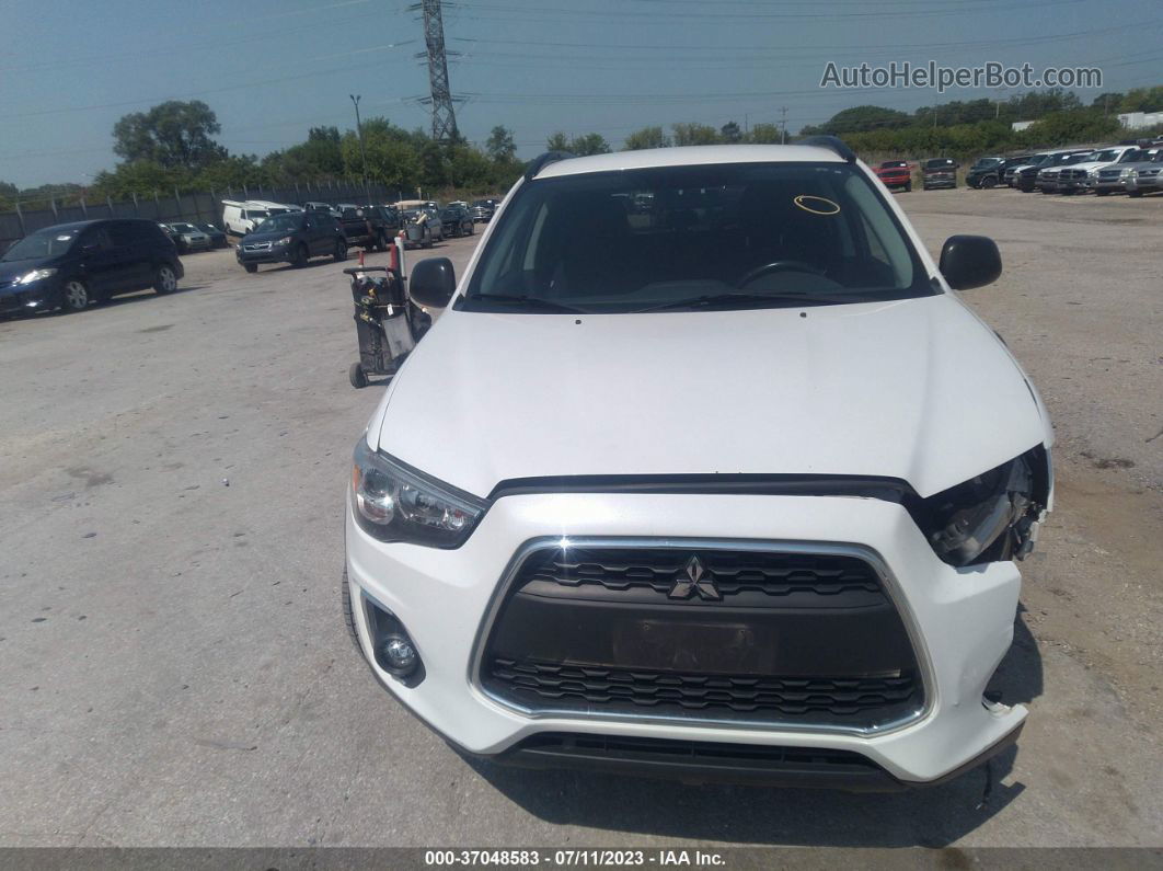 2013 Mitsubishi Outlander Sport Le Белый vin: 4A4AR5AUXDE020394