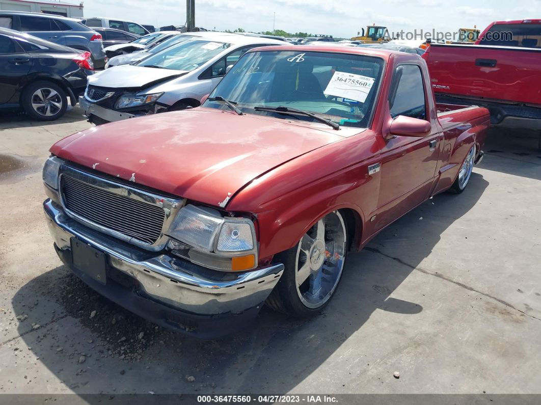 2000 Mazda B-series 2wd Truck Sx/se Red vin: 4F4YR12V1YTM01307