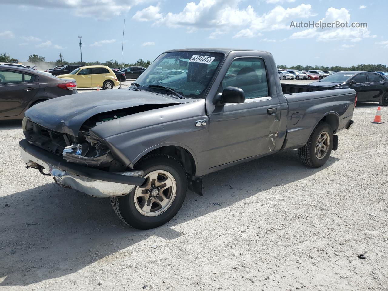 2000 Mazda B3000  Gray vin: 4F4YR12V3YTM29559