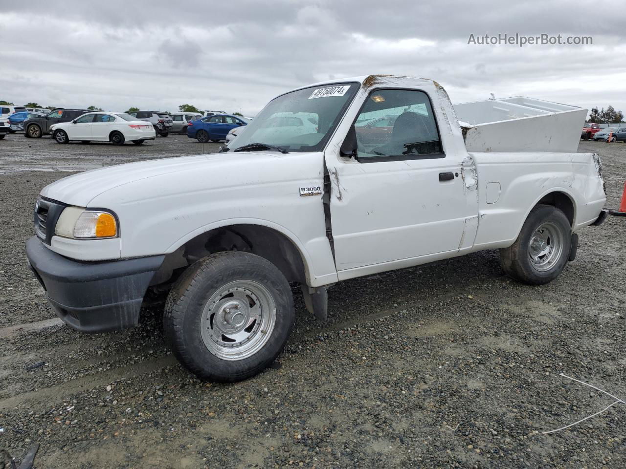 2000 Mazda B3000  White vin: 4F4YR12V5YTM25612