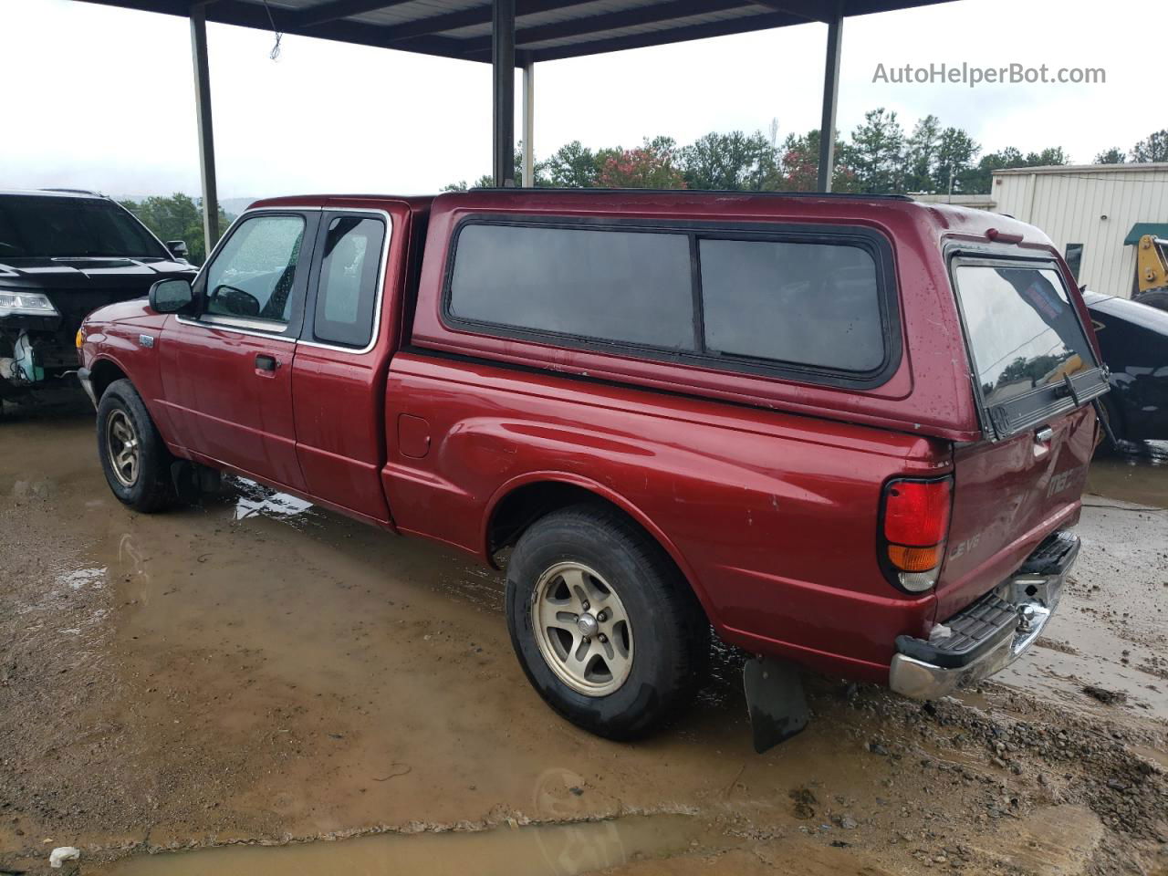 2000 Mazda B3000 Troy Lee Edition Burgundy vin: 4F4YR16V0YTM19663