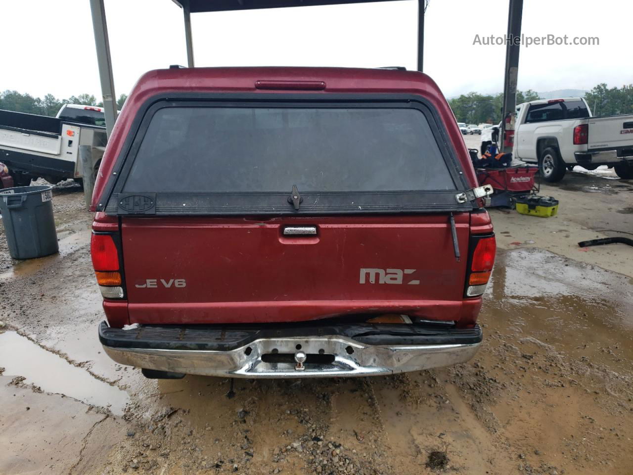 2000 Mazda B3000 Troy Lee Edition Burgundy vin: 4F4YR16V0YTM19663