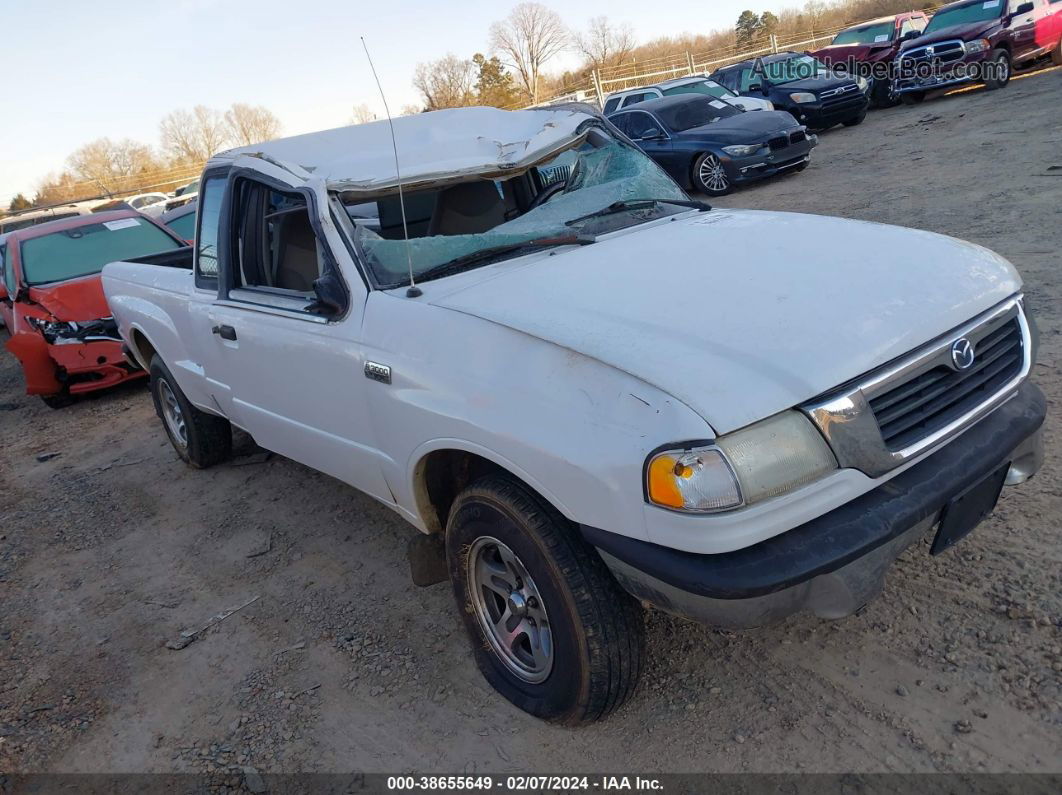 2000 Mazda B3000 Se/tl White vin: 4F4YR16V4YTM26339