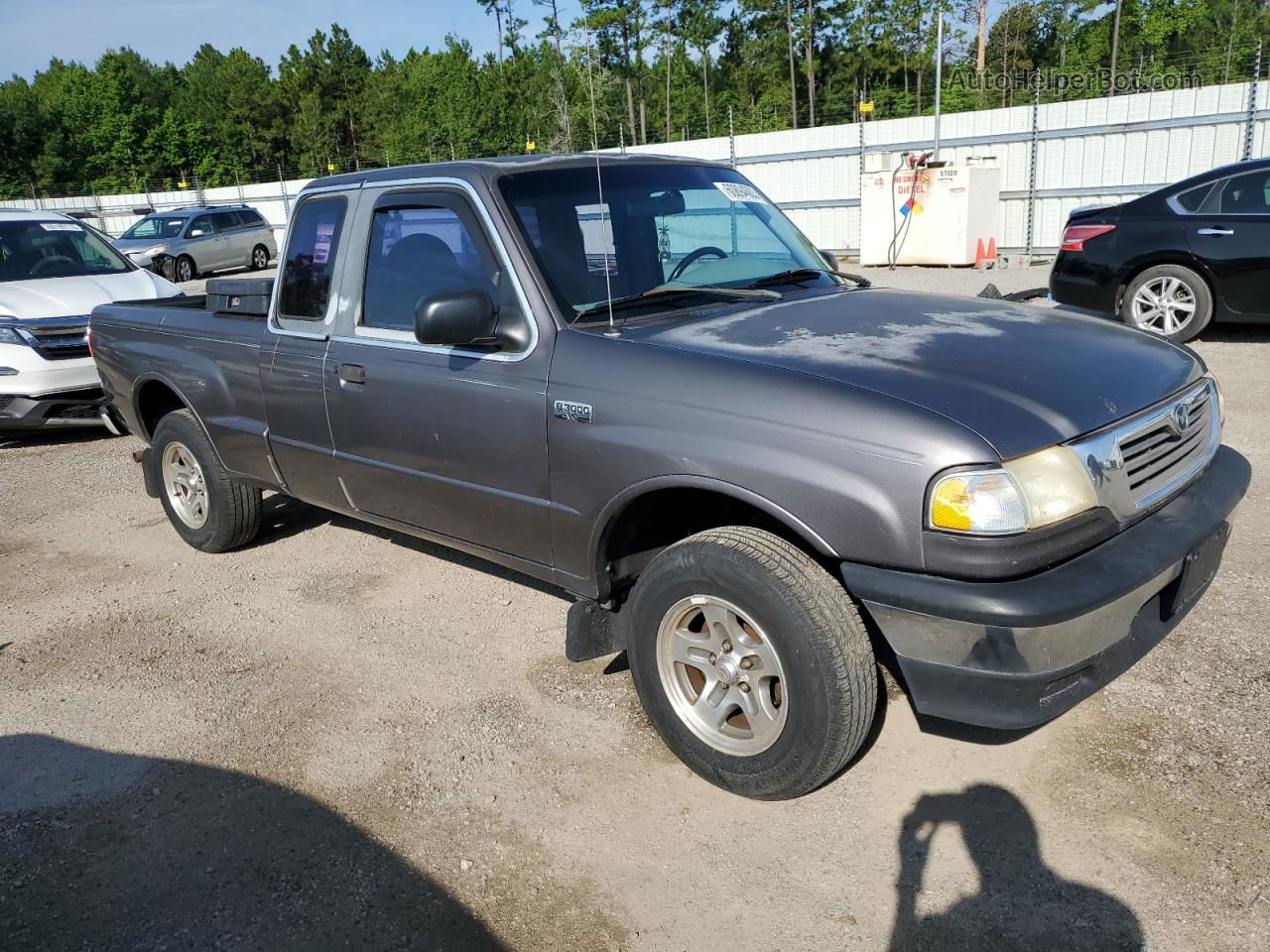 2000 Mazda B3000 Troy Lee Edition Gray vin: 4F4YR16V6YTM07825