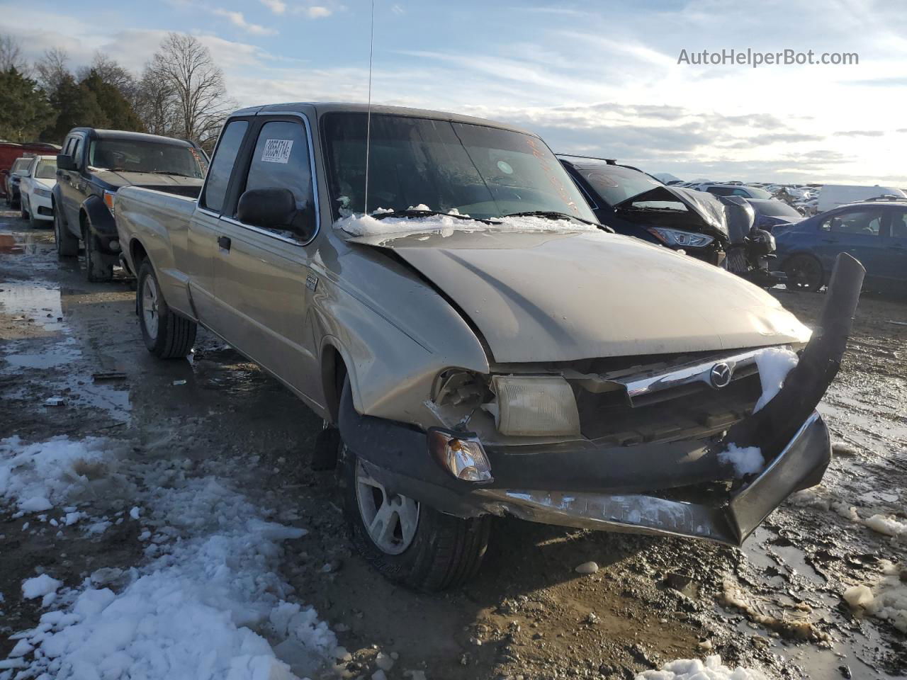 2000 Mazda B3000 Troy Lee Edition Tan vin: 4F4YR16V7YTM34600