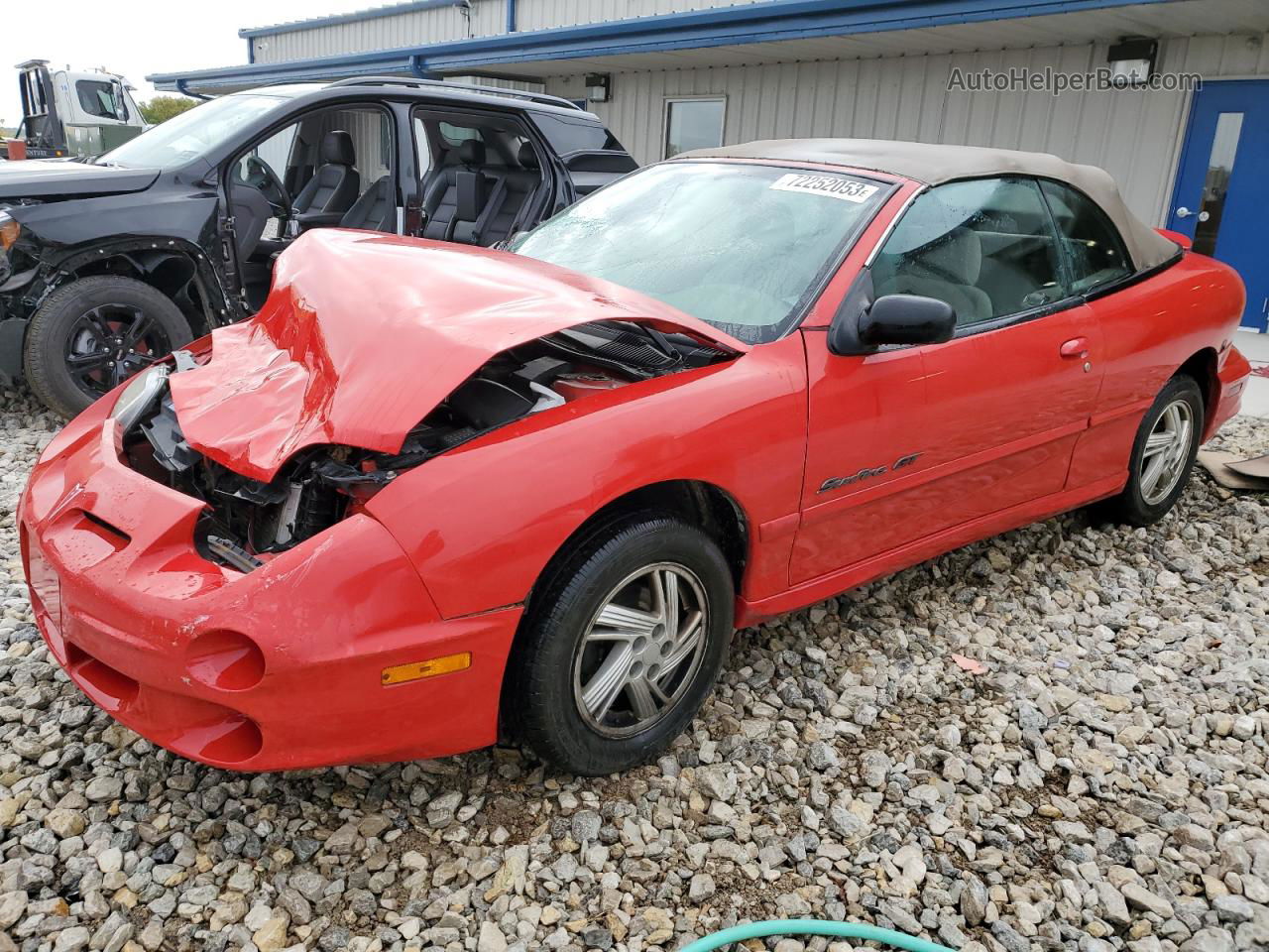 2000 Pontiac Sunfire Gt Red vin: 4G2JB32T0YB202119