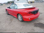 2000 Pontiac Sunfire Gt Red vin: 4G2JB32T9YB202247