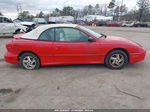 2000 Pontiac Sunfire Gt Red vin: 4G2JB32T9YB202247