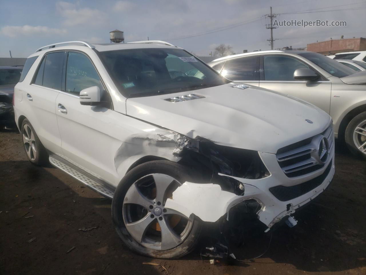 2017 Mercedes-benz Gle 350 4matic White vin: 4JGDA5HB0HA873153