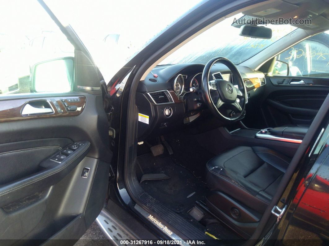 2013 Mercedes-benz M-class Ml 350 Черный vin: 4JGDA5HB6DA163507