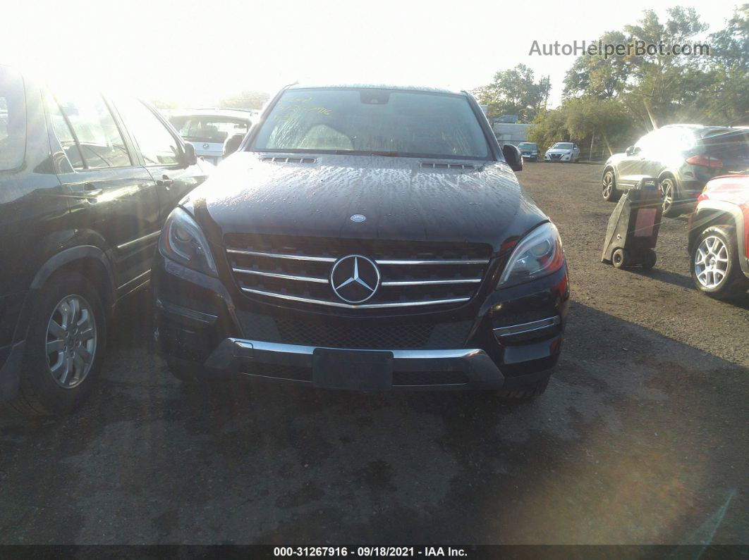 2013 Mercedes-benz M-class Ml 350 Черный vin: 4JGDA5HB6DA163507