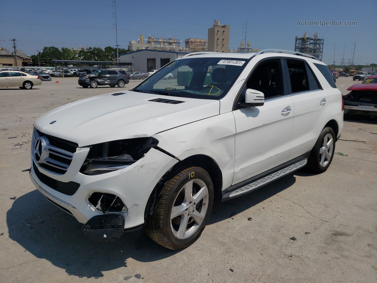 2017 Mercedes-benz Gle 350 Белый vin: 4JGDA5JB8HA878255